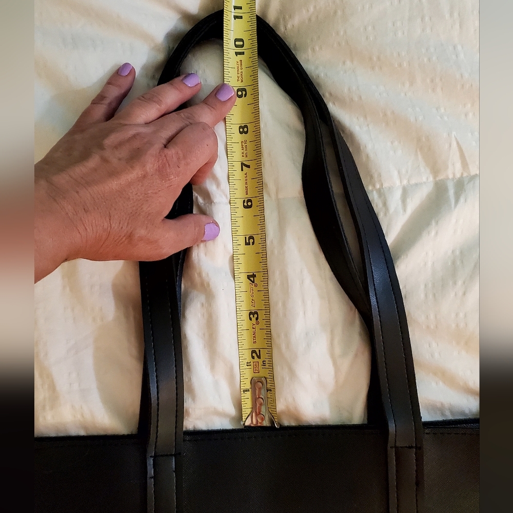 Basic Black Shoulder Bag - image 6